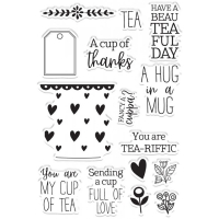 Gemini Tea Party Stamp & Die (GEM-STD-SWF-TPA)